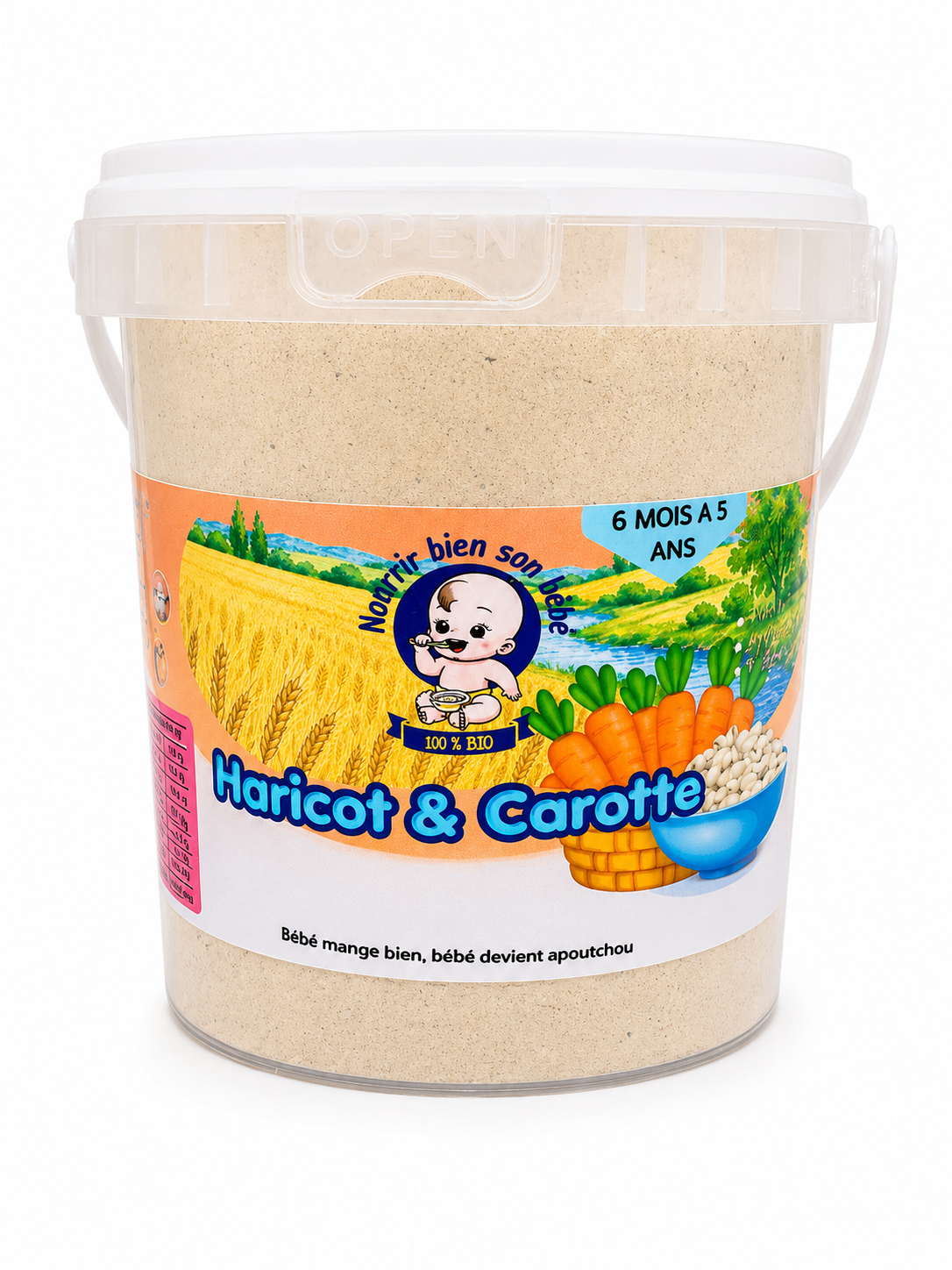 Haricot carottes