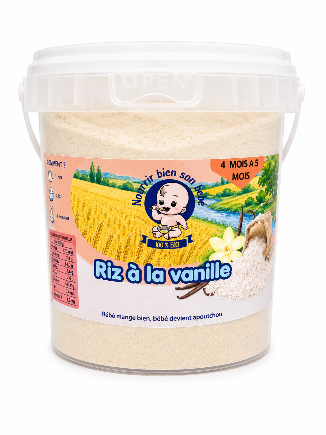 Riz vanille